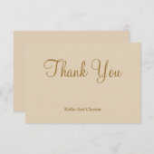 Vanilla Hartelijk dank (Voorkant / Achterkant)