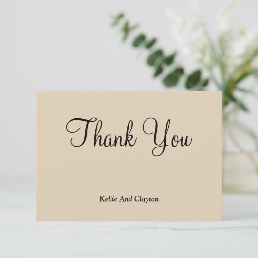 Vanilla Hartelijk dank (Staand voorkant)