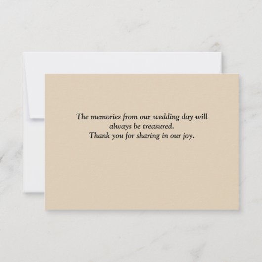 Vanilla Hartelijk dank (Achterkant)