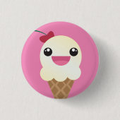 Vanilla Ice Cream Button (Voorkant)