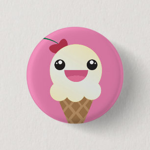 Vanilla Ice Cream Button