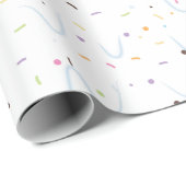 Vanilla Ice Cream Cadeaupapier (Rol Hoek)