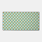 Vanilla Ice Cream Cone Pattern Bureaumat (Voorkant)