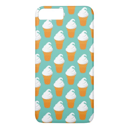 Vanilla Ice Cream Cone Pattern Case-Mate iPhone Case (Achterkant)