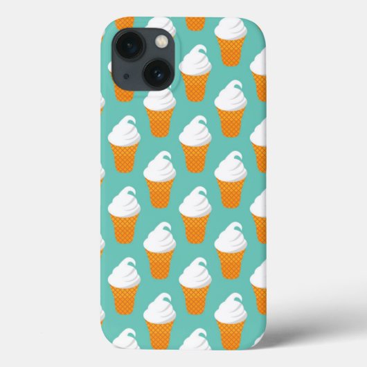 Vanilla Ice Cream Cone Pattern Case-Mate iPhone Case (Achterkant)