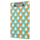 Vanilla Ice Cream Cone Pattern Klembord (Links)