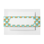 Vanilla Ice Cream Cone Pattern Uitnodigingen Wikkel (Voorkant Voorbeeld)