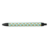 Vanilla Ice Cream Cone Pattern Zwarte Inkt Pen (Voorkant)