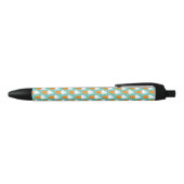 Vanilla Ice Cream Cone Pattern Zwarte Inkt Pen (Bovenkant)