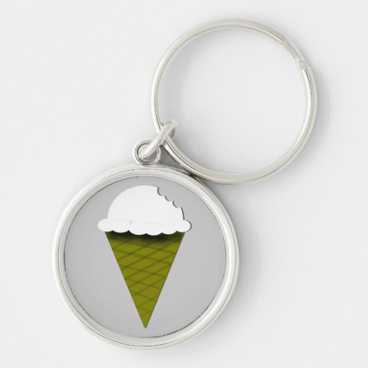Vanilla Ice Cream Sleutelhanger (Voorkant)