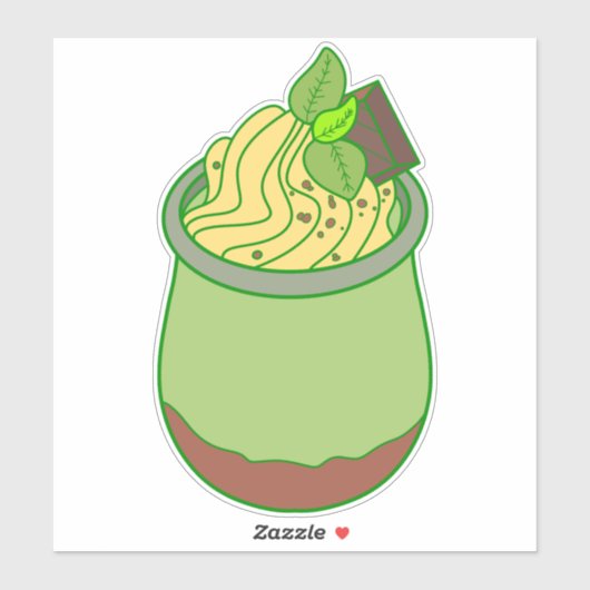 Vanilla Ice Cream Sticker (Vel)