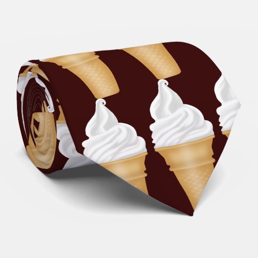 Vanilla Ice Cream stropdas (Opgerold)