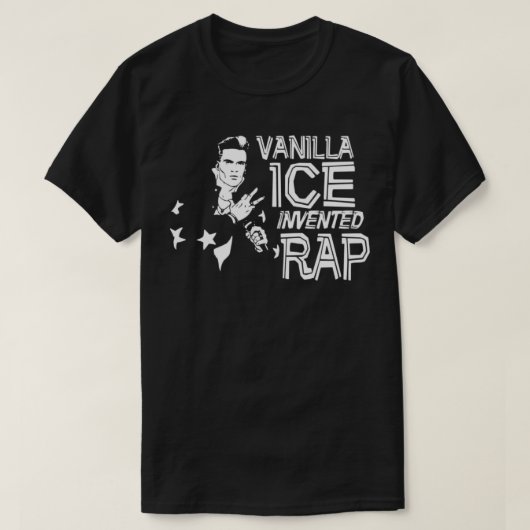 Vanilla Ice Invented Rap Essential T-Shirt (Design voorkant)