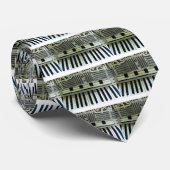 Vanilla Keyboard Necktie Stropdas (Opgerold)