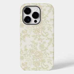 Vanilla Lace Case-Mate iPhone 14 Pro Hoesje