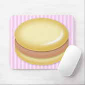 Vanilla Macaron Muismat (Met muis)