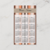 Vanilla Melon Stripes Visitekaartje (Achterkant)