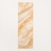 Vanilla Milkshake Marble Texture Yogamat (Voorkant)
