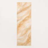 Vanilla Milkshake Marble Texture Yogamat (Achterkant)
