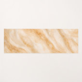 Vanilla Milkshake Marble Texture Yogamat (Voorkant (horizontaal))
