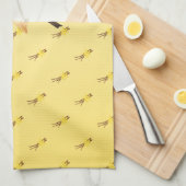 Vanilla Orchid en Vanilla Bean Theedoek (Quarter Fold)