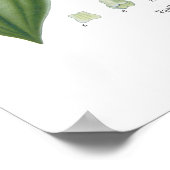 Vanilla orchid poster (Hoek)