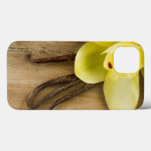 Vanilla Pods and Flower over Wooden Background Case-Mate iPhone Case (Achterkant (horizontaal))