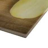 Vanilla Pods and Flower over Wooden Background Snijplank (Hoek)