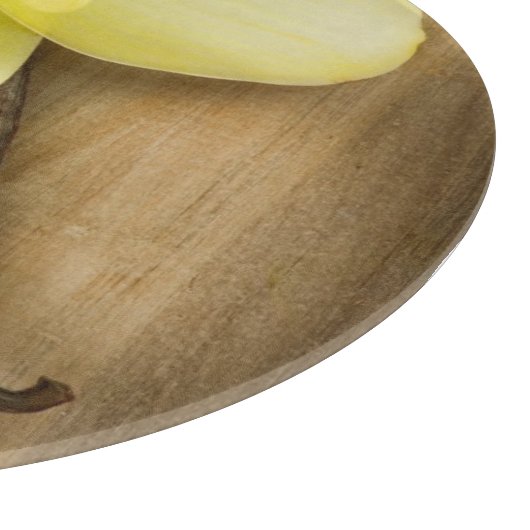 Vanilla Pods and Flower over Wooden Background Snijplank (Hoek)