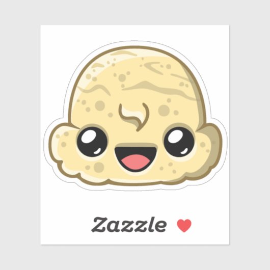 Vanilla Scoop - Ice Cream Jump Sticker (Vel)