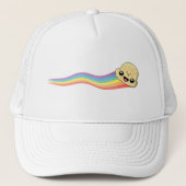 Vanilla Scoop - Rainbow Trail Trucker Pet (Voorkant)