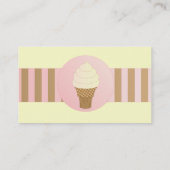 Vanilla Soft Serve Visitekaartje (Achterkant)