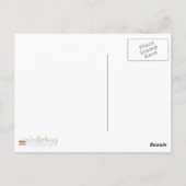 Vanilla Sprinkle Cupcake Pattern Briefkaart (Achterkant)