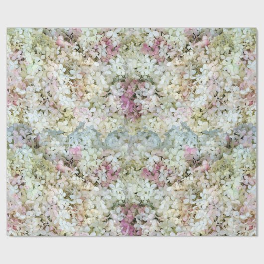 Vanilla Strawberry Hydrangea's inpakpapier (Vlak)