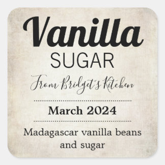 Vanilla Sugar BL_01sq Square Sticker