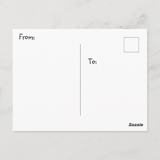 Vanilla Sugar Cookies Recipcard Briefkaart (Achterkant)