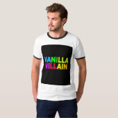 Vanilla Villain .t-shirt T-shirt (Voorkant volledig)