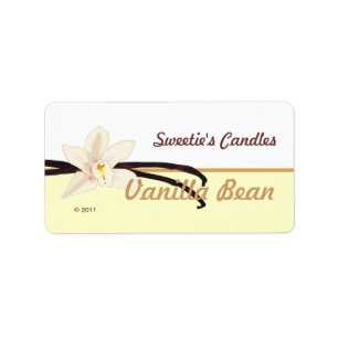 Vanille Bean Labels