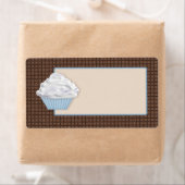 Vanille Cupcake productetiketten Etiket (Insitu)