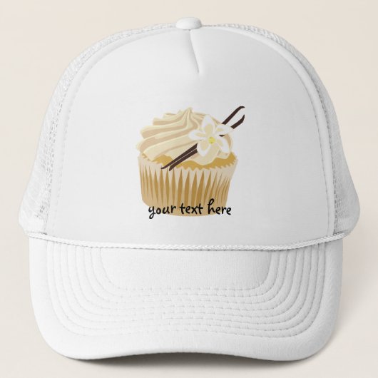 Vanille Cupcake Trucker Pet (Voorkant)
