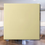 Vanille effen kleur | Klassiek Elegant Tegeltje<br><div class="desc">Vanille effen kleur | Klassiek | Elegant | Trendy | Stijlvol | Cadeau</div>
