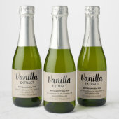 vanille-extract 3x2 VE001_04RT Sparkling Wijnetiket (Flessen)