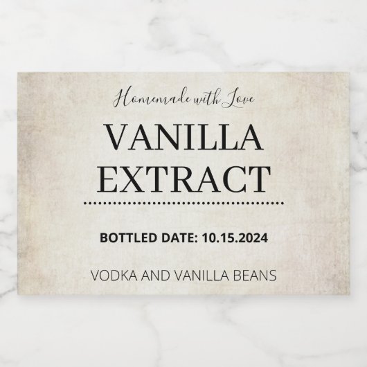  vanille extract AB01_02RTbk Sparkling Wijnetiket (Enkel label)