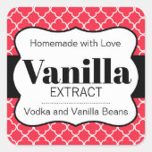  Vanille Extract Label 31e (Voorkant)