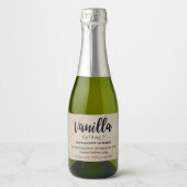  Vanille Extract Label VE001_04RT Sparkling Wijnetiket (Voorkant)