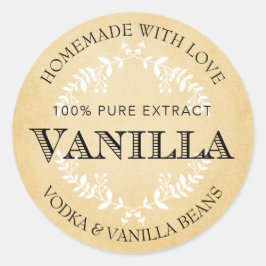  Vanille Extract label VE005_01rdcust