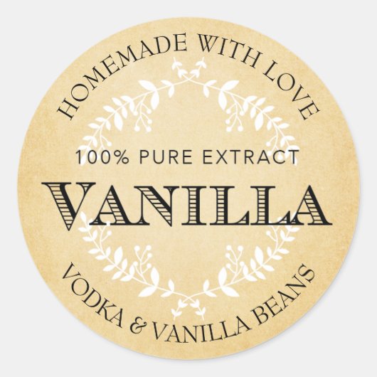  Vanille Extract label VE005_01rdcust (Voorkant)