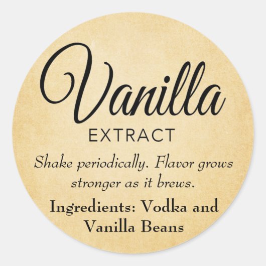 Vanille Extract Label VE025_03rd (Voorkant)