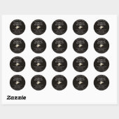 Vanille-extract modern etiket sticker V4 (Vel)