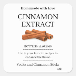 Vanille-extract modern label sticker ZVEG_101_01